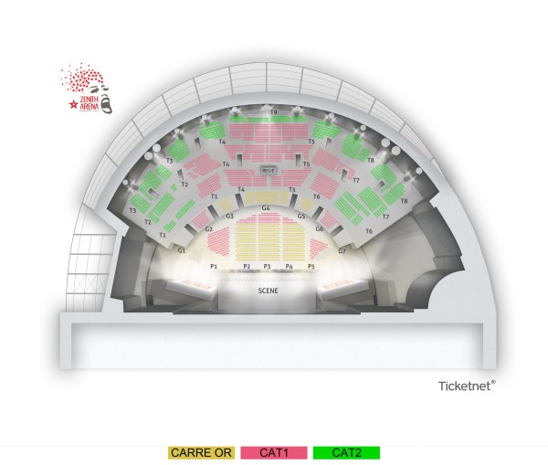 Billets One Night Of Queen - Zenith Arena Lille Lille du 5 janv. au 6 juil. 2023 - Concert