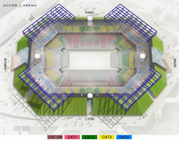 Billets Paris Grand Slam 2023 - Accor Arena Paris from 4 to 5 Feb 2023 - Sport