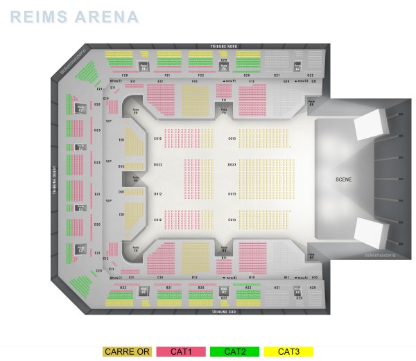 Billets Obispo - Reims Arena Reims le 24 nov. 2023 - Concert