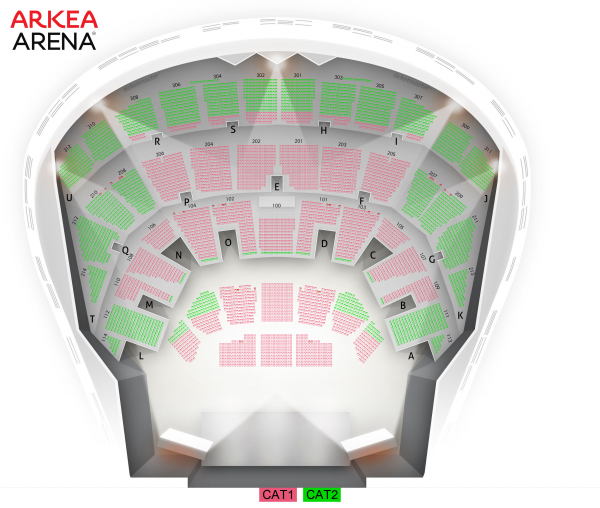 Ines Reg - Arkea Arena le 29 avr. 2023