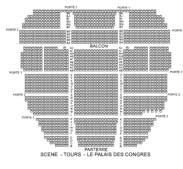 Joyaux - Palais Des Congres Tours - Francois 1er le 14 juin 2023