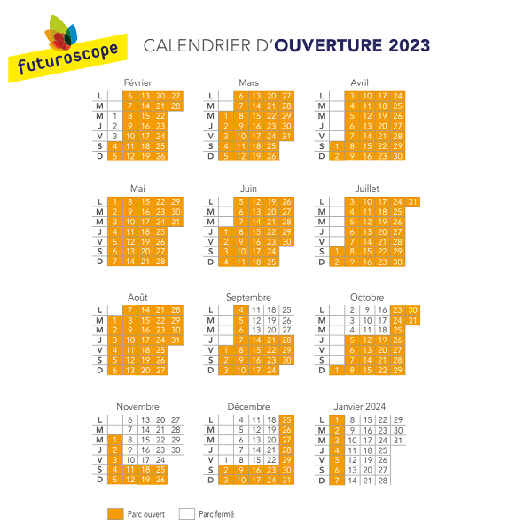 Futuroscope - Billet Soiree 2023 - Parc Du Futuroscope from 4 Feb 2023 to 7 Jan 2024