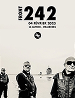 Book the best tickets for Front 242 - La Laiterie -  February 4, 2023