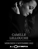 Book the best tickets for Camille Lellouche - L'olympia - From February 10, 2023 to February 12, 2023