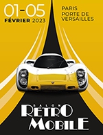 Book the best tickets for Retromobile - Pass 5 Jours - Paris Expo Porte De Versailles - From Jan 31, 2023 to Feb 5, 2023