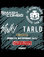 Réservez les meilleures places pour Smash Hit Combo + The Butcher's Rodeo - La Bellevilloise - Du 06 décembre 2023 au 07 décembre 2023