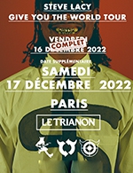 Réservez les meilleures places pour Steve Lacy - Le Trianon - Du 16 décembre 2022 au 17 décembre 2022