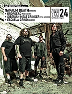 Book the best tickets for Napalm Death - Le Chabada -  February 24, 2023