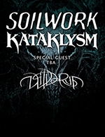 Book the best tickets for Soilwork + Kataklysm - La Machine Du Moulin Rouge - February 8, 2023 Book the best tickets for Soilwork + Kataklysm - La Machine Du Moulin Rouge - February 8, 2023