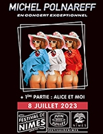Book the best tickets for Michel Polnareff - Arenes De Nimes -  Jul 8, 2023