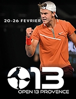 Book the best tickets for Open 13 Provence - Lundi - Palais Des Sports -  February 20, 2023