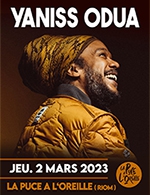 Book the best tickets for Yaniss Odua - La Puce A L'oreille -  March 2, 2023