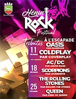 Book the best tickets for Henin Rock Festival - Pass 3 Jours - L'escapade - From February 11, 2023 to February 25, 2023