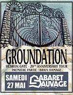 Book the best tickets for Groundation - Cabaret Sauvage -  May 27, 2023