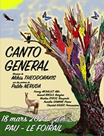 Book the best tickets for Canto General - Le Foirail -  March 18, 2023