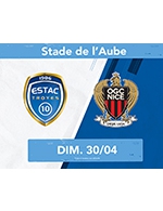 Book the best tickets for Estac Troyes / Ogc Nice - Stade De L'aube - Troyes -  Apr 30, 2023