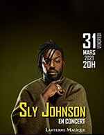 Réservez les meilleures places pour Sly Johnson - La Lanterne Magique - Le 31 mars 2023