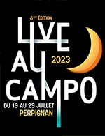 Réservez les meilleures places pour Live Au Campo 2023 - Sofiane Pamart - Campo Santo - Le 29 juillet 2023