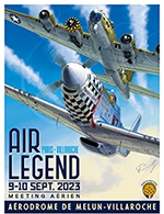 Book the best tickets for Air Legend 2023 - Aerodrome De Melun Villaroche - From September 9, 2023 to September 10, 2023