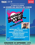 Réservez les meilleures places pour La Soiree Des Restos Du Coeur - Parc Expo - Hall C - Le 24 septembre 2023