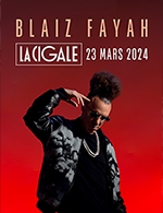 Réservez les meilleures places pour Blaiz Fayah - La Cigale - Le 23 mars 2024