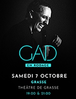 Réservez les meilleures places pour Gad Elmaleh - Theatre De Grasse - Le 7 octobre 2023