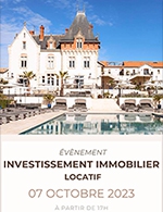 Book the best tickets for Soiree Investissement Immobilier Locatif - Chateau Saint Pierre De Serjac -  October 7, 2023
