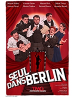 Book the best tickets for Seul Dans Berlin - Theatre Montmartre Galabru - From October 7, 2023 to November 18, 2023