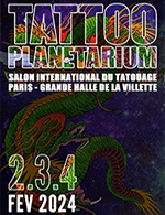 Book the best tickets for Tattoo Planetarium - Pass 3 Jours - Grande Halle De La Villette - From February 2, 2024 to February 4, 2024