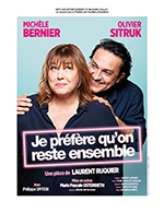 Book the best tickets for Je Prefere Qu'on Reste Ensemble - Zenith De Caen -  Dec 3, 2023