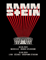 Réservez les meilleures places pour Rammstein - Orange Velodrome - Le 8 juin 2024