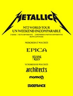 Réservez les meilleures places pour Pack Vip 1 Jour Metallica - Stade De France - Le 19 mai 2023