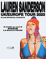 Book the best tickets for Package Vip Lauren Sanderson - La Boule Noire -  June 13, 2023