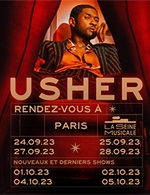 Book the best tickets for Usher - Vip Party (vip 2) - La Seine Musicale - Grande Seine -  October 4, 2023